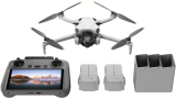 DJI Mini 4 Pro Fly More Combo, radiocomando con schermo, no patentino: oggi a 977 con 1 anno di Care Refresh